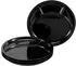 CreaTable Fondue und Grill-Teller Set 4-teilig schwarz