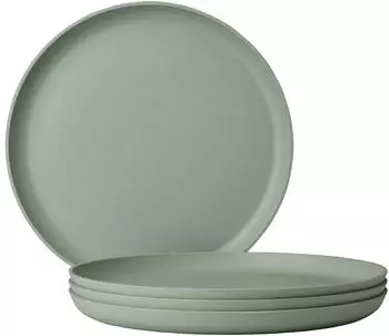 Rosti Mepal SILUETA Essteller 26 cm 4er Set Nordic Sage
