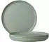 Rosti Mepal SILUETA Essteller 26 cm 4er Set Nordic Sage