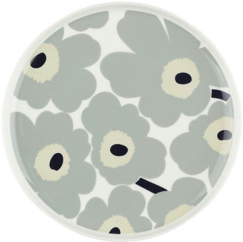 Marimekko Unikko Teller Ø25 cm, Grau
