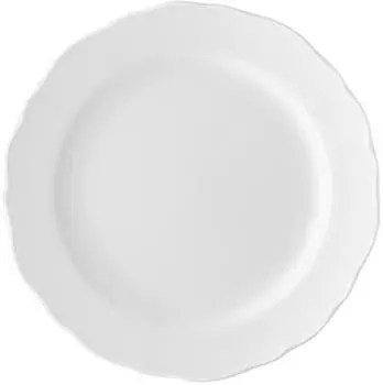 Hutschenreuther Maria Theresia Weiss Brotteller 17 cm Fahne