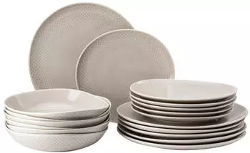 Rosenthal Junto Soft Shell Teller-Set 18tlg