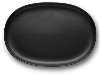 Eva solo Nordic kitchen Oval Servierteller 36 cm Schwarz