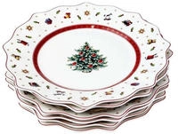 Villeroy & Boch Toy's Delight Fr&uuml;hst&uuml;cksteller &oslash; 24,5 cm wei&szlig; 6er Set