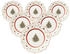 Villeroy & Boch Toy's Delight Frühstücksteller 24 cm weiß 6er Set