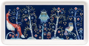 iittala Taika Teller 12x24 cm Blau