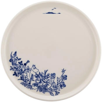 Arabia Mumin Haru Teller Ø25 cm Blau-Weiß