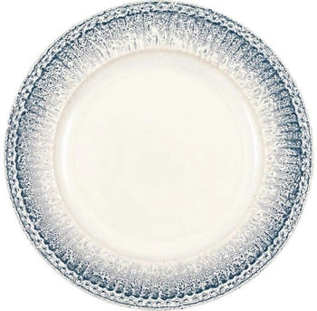 Greengate Alice Speiseteller ripple blue 26,5cm