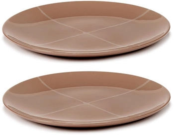 Serax Zuma Teller M Ø28 cm 2er Pack Sienna