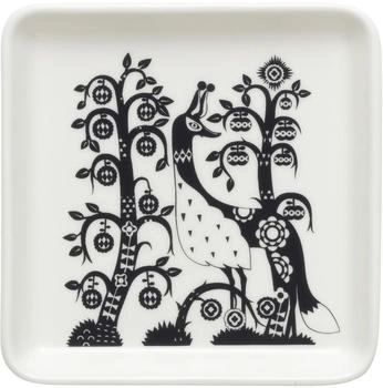 iittala Taika Teller 12x12 cm Schwarz