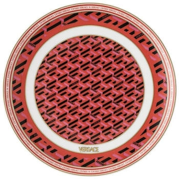 Versace Brotteller La Greca Teller red 17 cm