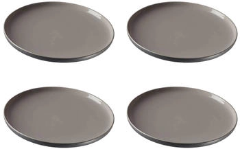 Ritzenhoff & Breker Jasper Speiseteller grau 26 cm 4er Set