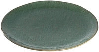 Leonardo MATERA Keramikteller Pizzateller 32 cm gr&uuml;n 4er Set