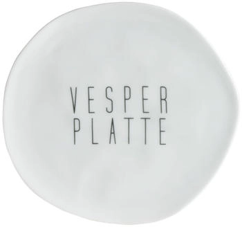 räder Teller Vesperplatte Heimatliebe grau 13 cm
