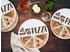 CreaTable Pizzateller Europa, mehrfarbig 33 cm 6-teiliges Set All you need