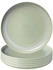 Villeroy & Boch Villeroy & Boch like Perlemor Alga Frühstücks- / Dessertteller Grün, 24 cm, 6er Set