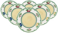 FR&Uuml;HST&Uuml;CKSTELLER French Garden Fleurence bunt &oslash; 20,7 cm 6er Set