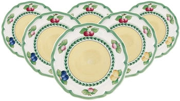 Villeroy & Boch French Garden Fleurence Fr&uuml;hst&uuml;cksteller bunt 20,7 cm 6er Set