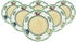 Villeroy & Boch French Garden Fleurence Frühstücksteller bunt 20,7 cm 6er Set