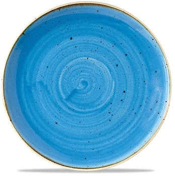 Churchill Super Vitrified Stonecast Coupeteller Cornflower Blue 21,7 cm 1 Stck.