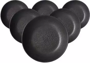 Ritzenhoff & Breker Suppenschale 20cm 6er Set Kitwe schwarz