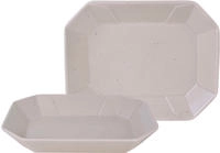 CreaTable Servierschale "Box" 2 Stk. aus Steinzeug Snackschale, Topaktueller