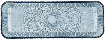 Bitz Kusintha Servierplatte 14x38 cm, Blau