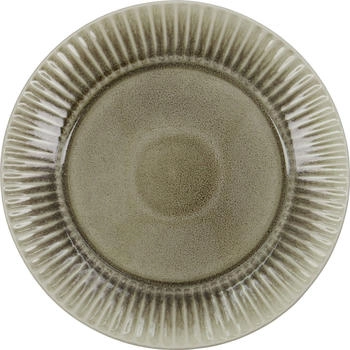 House Doctor Pleat Teller 27 cm, Graubraun