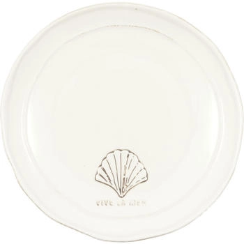 Greengate Vive la mer Frühstücksteller white 20cm