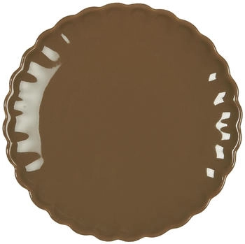 IB Laursen Kuchenteller, Dessertteller Mynte Hazelnut braun D. 19,5cm Steingut