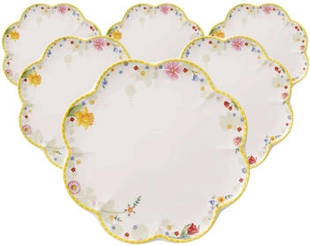 Villeroy & Boch Spring Awakening Speiseteller 27 cm 6er Set