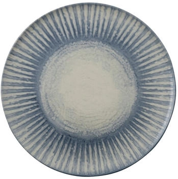 Rosenthal Arthur Krupp Stoneware Sunlight Blue Teller flach 32cm