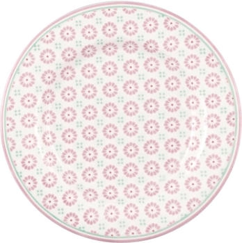 Greengate Narina Brotteller pale pink 15cm