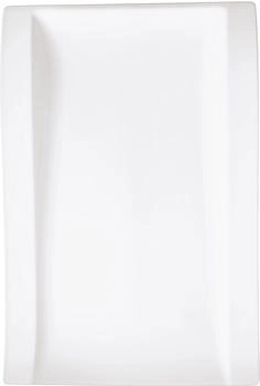 Villeroy & Boch Gourmet- / Speiseteller weiß rechteckig