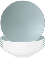PASTA- / SUPPENTELLER Life Fashion Green Chic &oslash; 23,3 cm 6er Set