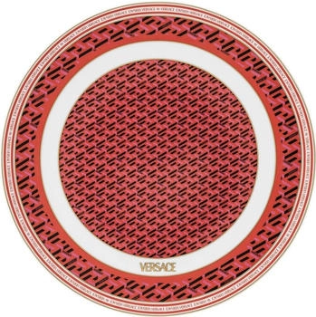 Versace La Greca Signature Red Platzteller 33 cm