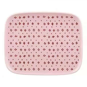 Marimekko Oiva Muija Teller 12x15 cm Rosa