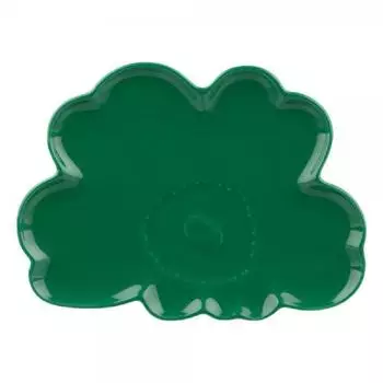 Marimekko Unikko Shape Platte 19 cm Green