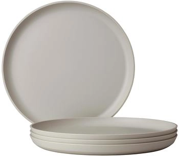 Mepal Silueta Essteller 4 Stück Nordic White 26 cm (105932232500)
