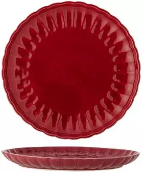 Bloomingville Latina Teller Ø27 cm Rot