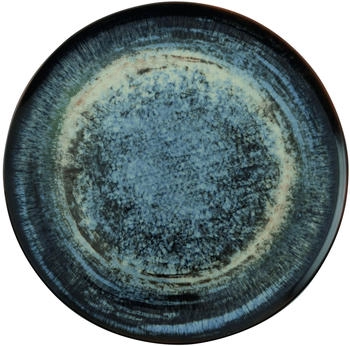 Rosenthal Arthur Krupp Stoneware Galaxy Neptune Teller flach 32cm
