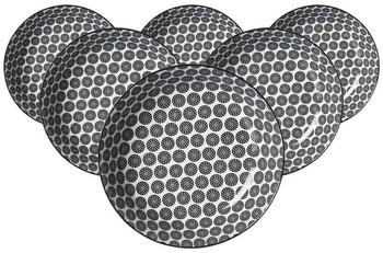 Ritzenhoff & Breker Suppenteller 20,5cm 6er Set Takeo Circles