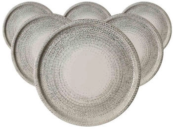 Ritzenhoff & Breker Servierteller 30cm 6er Set Rimini stone