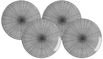 Ritzenhoff & Breker Takeo Stripes Speiseteller ø 26,5 cm 4er Set