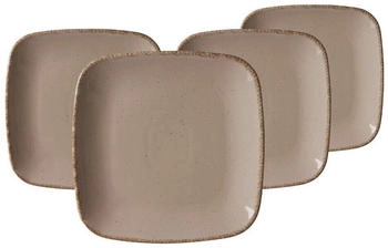 Ritzenhoff & Breker Casa Dessertteller ø 22,5 cm 4er Set grau