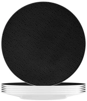 Seltmann Weiden Life Fashion Speiseteller ø 28,3 cm 6er Set Glamorous Black