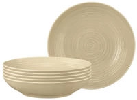Seltmann Weiden Terra Pastateller &oslash; 26 cm 6er Set - Sandbeige