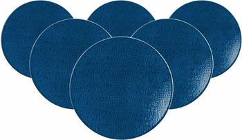 Seltmann Weiden Life Fashion Brotteller ø 16,5 cm 6er Set Classic Blue