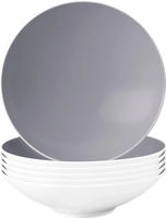 Seltmann Weiden Life Fashion Suppenteller &oslash; 20 cm 6er Set - Elegant Grey