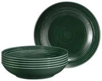 Seltmann Weiden Terra Suppenteller &oslash; 21,2 cm 6er Set - Moosgr&uuml;n